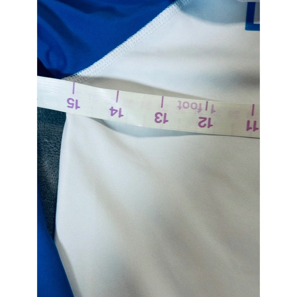 Life is Good Size 10 White‎ Blue Long Sleeve Rash Guard Kid Boys Swim Cruise
